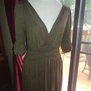 Max Studio cotton dress brown